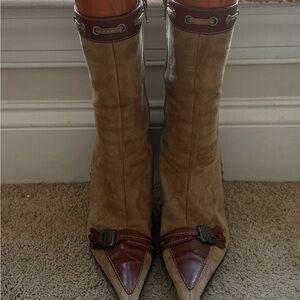 Via Spiga suede booties size 6.5